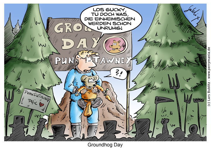 Daily Perry 461 – Groundhog Day