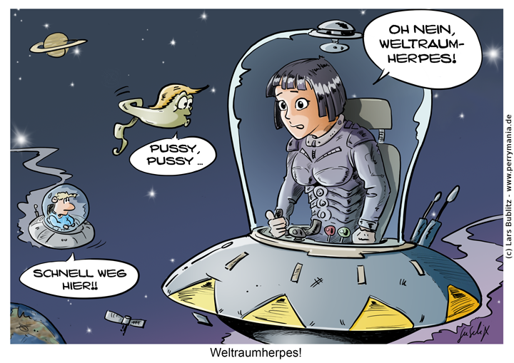 Daily Perry 467 – Weltraumherpes!